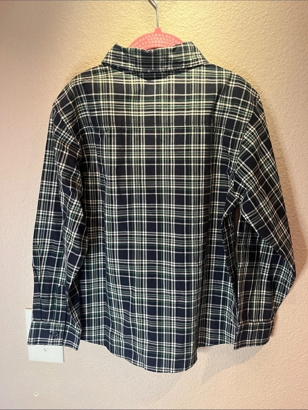 New Gymboree Boys Plaid Button Up Shirt Size 6 NWT 2005